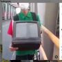 Viral Aksi Pemuda Buang TV ke Sungai Demi Konten Bikin Publik Meradang
