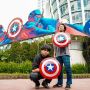 2 Seniman Indonesia Ciptakan Mural Rayakan Serial Terbaru Marvel Studios