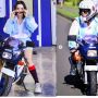 Bosan dengan yang Gede, Wika Salim Pilih Motor Kecil Ini Temani Riding
