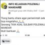 TKW asal Sulbar Minta Tolong Lewat Facebook, Tak Kuat Disiksa Ingin Pulang