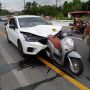 Viral Honda Scoopy Ditabrak Mobil dari Belakang, Kokohnya Motor Bikin Heran