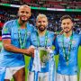 Mirip United Trinity, Man City akan Buat Patung Aguero, Kompany, dan Silva