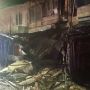 Hujan dan Angin Kencang, Sejumlah Kios di Pasar Ujung Murung Ambruk