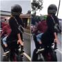Pacaran Pakai Motor Sport, Cewek ini Malah Jadi Sepatbor Motor