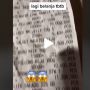 Pria Ini Syok Lihat Total Belanjaan di Struk, Auto Panik Pinjam Uang