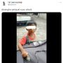 Polos Banget! Dikira Penjual Susu, Kurir Paket Langsung Diserbu Bocah