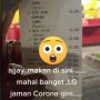 Pria Ini Syok Protes Harga Makanan Mahal, Publik Kesal Pas Lihat Notanya