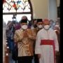 Adem! Video Ketum PBNU Masuki Katedral Makassar, Diiringi Lagu Alleluya