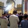 Salat Tarawih di Masjid Raya Medan, Masih Ada Jemaah Tak Pakai Masker