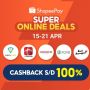 Ramadhan 1442 H, ShopeePay Super Online Deals Hadirkan Cashback hingga 100%