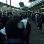 Antrean Penumpang di Stasiun Bogor Membludak