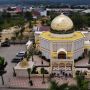 Masjid di Kota Kendari Ini Mirip Masjid Al Aqsa Palestina