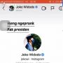 Viral Pengguna TikTok DM Instagram Jokowi, Kirim Pesan yang Bikin Melongo