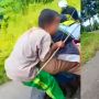 Viral Aksi Pemotor Merundung Bocah, Cara Boncengnya Bikin Naik Pitam