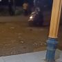 Heboh Sosok Makhluk Berwajah Seram Bonceng Pemotor, Bikin Merinding