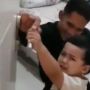 Bikin Haru, Azka Anak Kru KRI Nanggala 402 Sempat Kunci Pintu Kamar Ayahnya