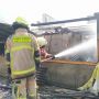 Gas Bocor dan Meledak, Rumah Makan Padang Hangus Terbakar