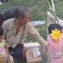 Pilu, Pedagang Nanas Bawa Anak dan Istri Berjualan, Ngaku Nggak Punya Rumah
