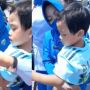 Momen Anak Kru KRI Nanggala-402 Ikut Tabur Bunga di Laut: Dedek Pulang Yah