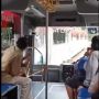 Detik-Detik Bus Senggolan dengan Kereta di Solo, Penumpang Teriak Histeris