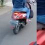 Viral Wanita Berhijab Naik Scoopy Bertuliskan Open BO, Tuai Sindiran Pedas