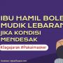 INFOGRAFIS: Ibu Hamil Boleh Mudik Lebaran Jika Kondisi Mendesak