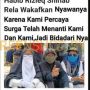 CEK FAKTA: Pendukung Rizieq Shihab Rela Wakafkan Nyawa Demi Masuk Surga?