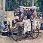 Pedagang Ini Tempel Tulisan Pilu di Gerobak, Bak Pejuang Pulang dari Perang