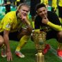 Erling Haaland Sedih Ditinggal Jadon Sancho ke Manchester United