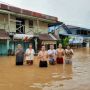 Daerah Perbatasan Indonesia-Malaysia Banjir, 80 Rumah Terkena Dampak