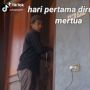 Momen Suami Hari Pertama Tinggal di Rumah Mertua, Canggung Abis!