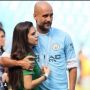 Tertangkap Kamera, Dele Alli Kecup Mesra Putri Cantik Pep Guardiola