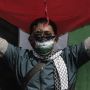 Aksi Solidaritas Dukung Palestina di Depan Kedubes AS