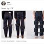Bikin Bingung, Celana Jeans Ini Ciptakan Efek Kaki Seperti Dipotong-potong