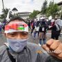 Geruduk Gedung Sate, Buruh Tuntut Jokowi Desak PBB Sanksi Israel