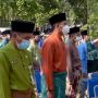 Suasana saat Ratusan Pejabat Jambi Dilantik di Kuburan Covid-19