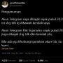 Telegram Novel Baswedan Dibajak, WhatsApp Eks Jubir KPK Juga Kena Getah