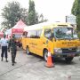 Bus Sekolah Diperbantukan Evakuasi 45 Pemudik Positif Covid ke Wisma Atlet