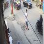 Aksi Pria Berkaus Putih Curi Motor di Medan Terekam CCTV