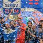 Pesta Juara Inter Milan di Giuseppe Meazza