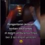 Cuma Berdua dengan Jenazah, Sopir Ambulans Bagikan Video Kerja Malam Hari
