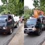Epic! Pengantin Pria Bawa Seserahan Sapi Plus Gabah 7 Pikap Full