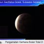 Penampakan Gerhana Bulan di Makassar: Sudah Tertutup 90 Persen
