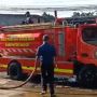 Toko Sepatu Tiga Saudara di Cibinong Bogor Terbakar