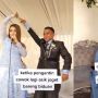 Asyik Joget Bareng Biduan, Pengantin Pria Auto Dapat 'Serangan' Istri
