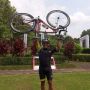 Serunya Balap Sepeda Sekaligus Marathon di Candi Borobudur