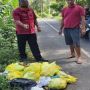 Limbah Medis Dibuang Orang Tak Dikenal di Jalan Lingkungan Sema Gianyar