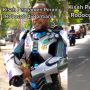 Viral Perjuangan Suami Ngamen Pakai Kostum Robot Demi Pengobatan Istri