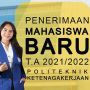 Polteknaker Buka Penerimaan Mahasiswa Baru 2021/2022, Gratis!