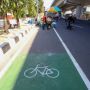 Jalur Sepeda Jalan AP Pettarani Makassar Dikuasai PKL